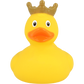 Lilalu Bath Toy Duck With Crown -Yellow