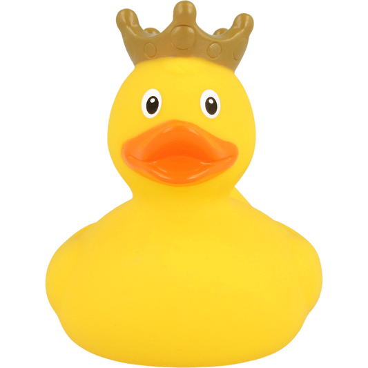 Lilalu Bath Toy Duck With Crown -Yellow