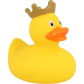 Lilalu Bath Toy Duck With Crown -Yellow