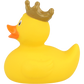 Lilalu Bath Toy Duck With Crown -Yellow