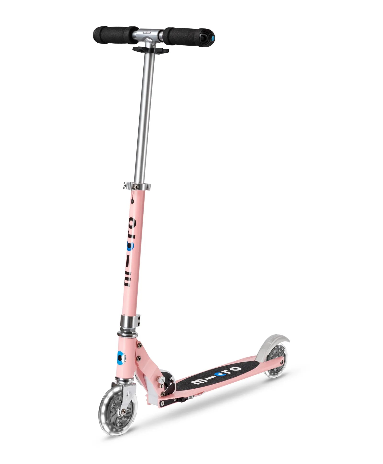 Micro Sprite Scooter WIth LED Wheels - Neon Rose - Laadlee