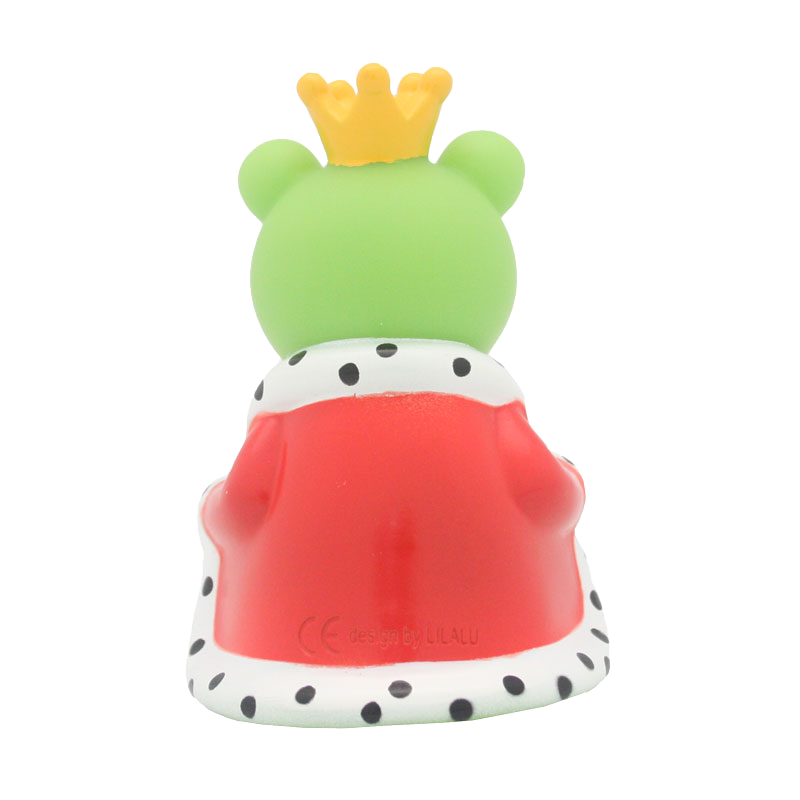 Lilalu Bath Toy Frog King With Cape - Green