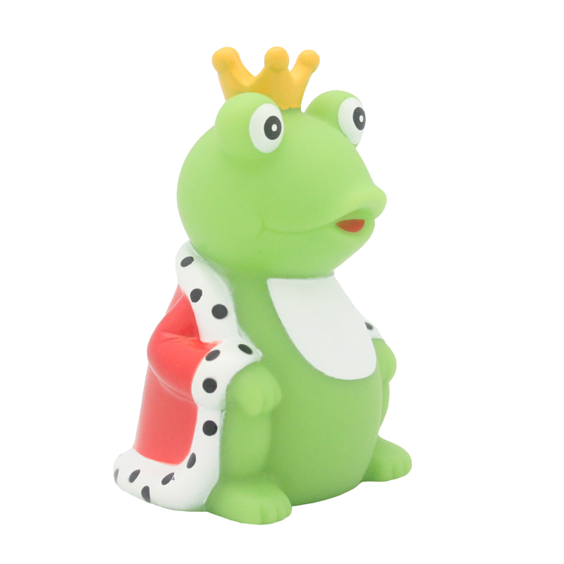 Lilalu Bath Toy Frog King With Cape - Green