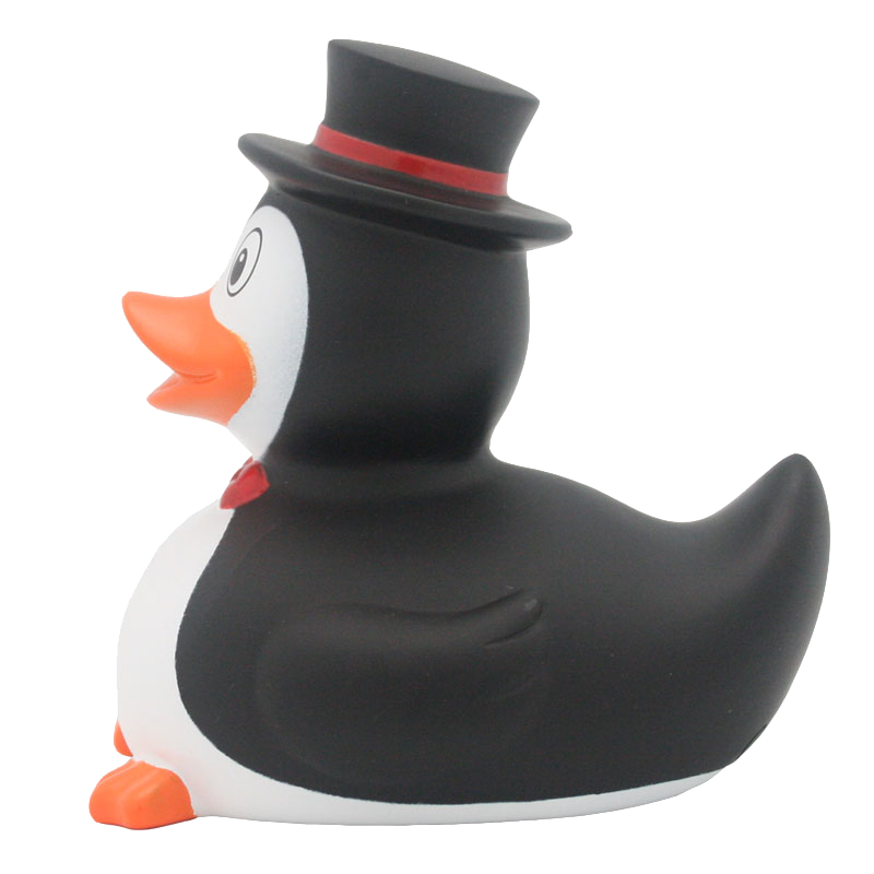 Lilalu Penguin Duck - Black & White