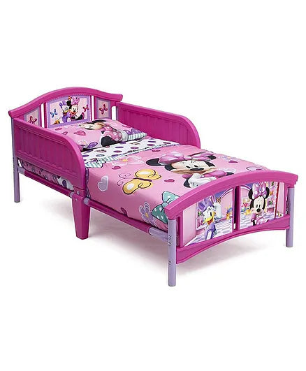 Delta Children Minnie Mouse Plastic Toddler Bed