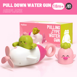 Mideer Pull Down Water Gun - Pink Airplane