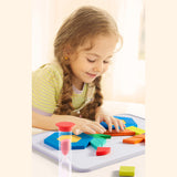 Mideer Magnetic Wooden Geometry Blocks - 250pcs