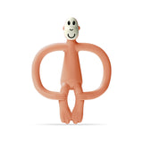 Matchstick Monkey Teether No Tail - Dusty Pink
