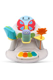 Teknum 2-In-1 Dining Chair, Toddler Play Seat With Pedal Piano - Butterfly