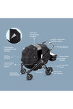 Teknum Reversible Wagon Stroller - Graphite Black