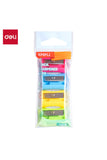Deli Pencil Sharpener 4Pc Assorted 580