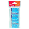 Deli 6 Pcs Eraser In Opp DL-72121