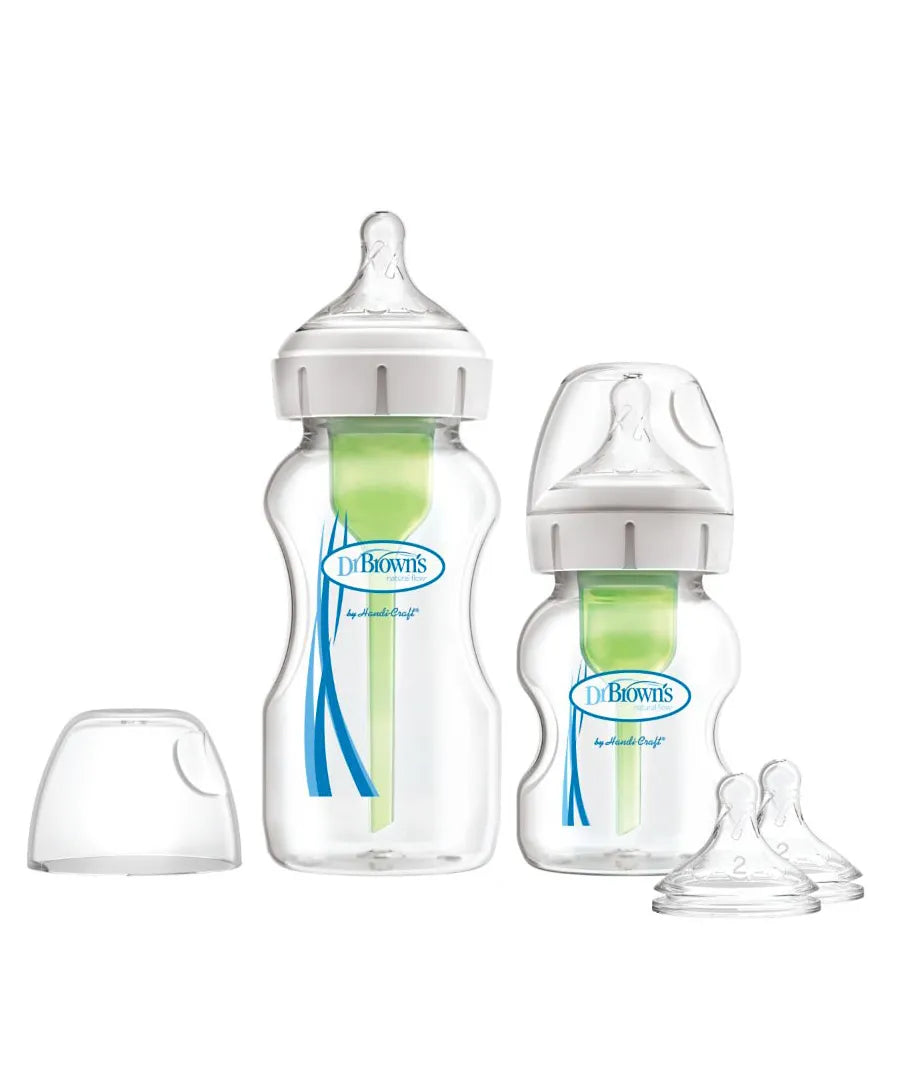 Dr. Brown's PP Wide Neck Options+ Bottle Sampler Kit - Laadlee