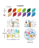 Avenir Crayon Activity Kit - 4 Seasons Fun - Laadlee