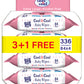 Cool & Cool Baby Wipes  Extra Large Pack of 4 - 336pcs