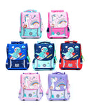 Eazy Kids School Bag Dino in Space 15Inch - Green