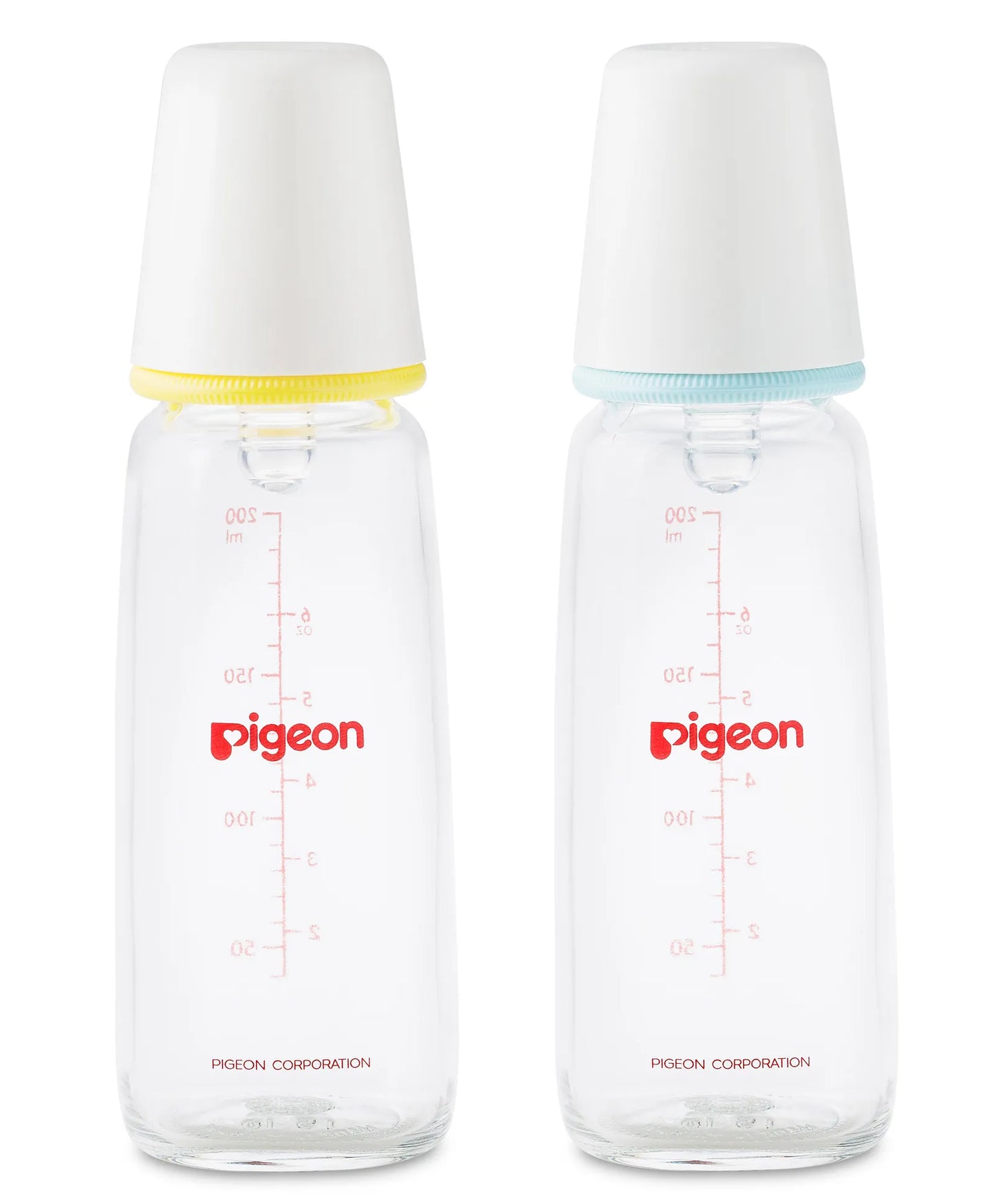 Pigeon Glass Feeding Bottle K-6 200ml - Assorted