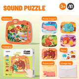 Mideer Interactive Sound Puzzle 5 in 1 - Visit to the Zoo