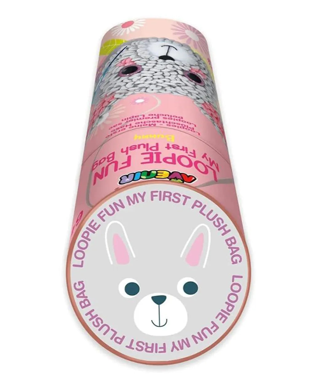 Avenir Loopie Fun My First Plush Bag Kit - Bunny - Laadlee