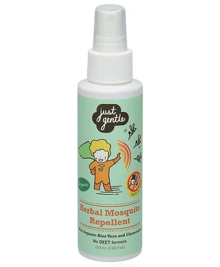 Just Gentle Herbal Mosquito Repellent - 100 ml - Laadlee
