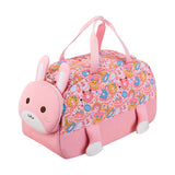 Nohoo 3D Cute Rabbit Kids Duffle Bag / Activity Bag 18Inch - Pink