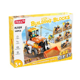 Feelo 6-In-1 Urban Engineering Vehicle Building Blocks - 141pcs