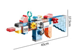 Feelo 5-In-1 Transformable Combat Gun Building Blocks Set - 130pcs