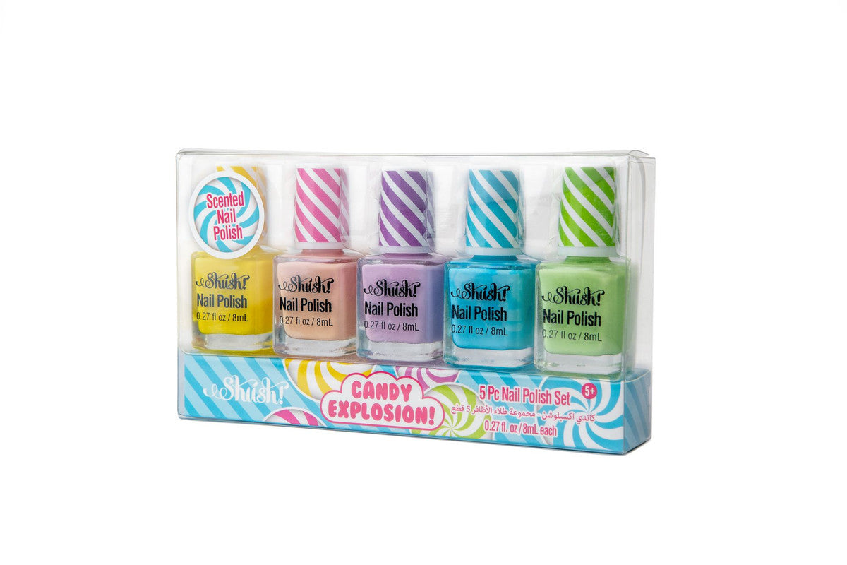 Shush! Candy Explosion Water Nail Polish Set - Laadlee