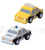 PlanToys City Taxi & Police Car