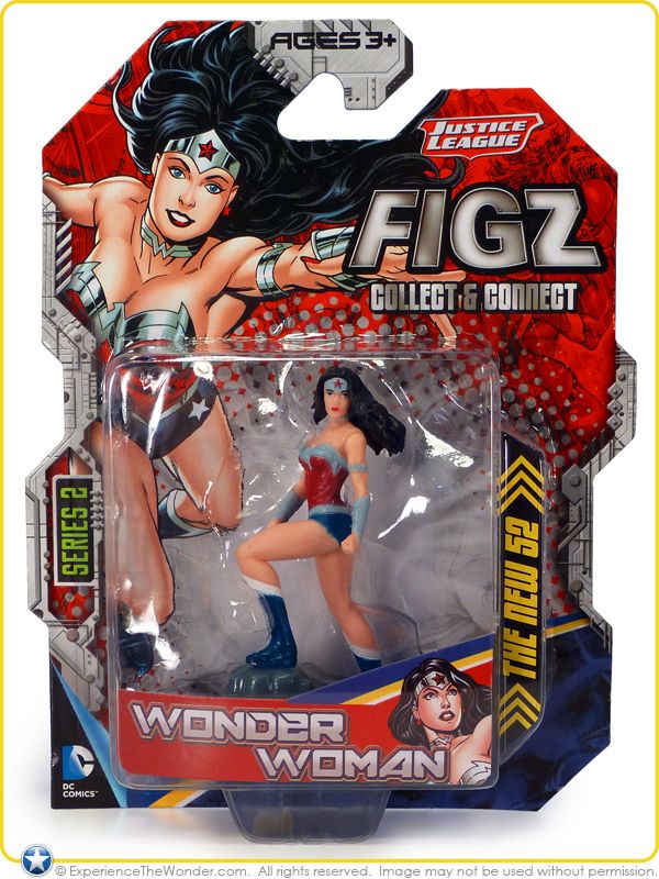 Headst Figz Collect N Build 3.7inch  - Wonder Woman