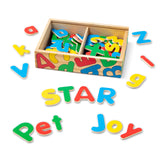 Melissa and Doug Magnetic Wooden Alphabet