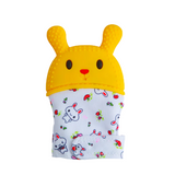 Stem Baby Teether - Rabbit Gloves (Color May Vary)