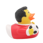 Lilalu Bath Toy Football Player Duck - Red & White