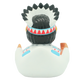 Lilalu Bath Toy Native American Chief Duck - White