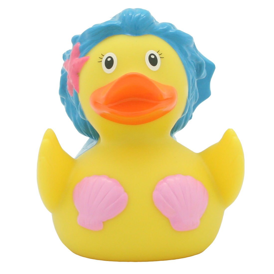 Lilalu Bath Toy Mermaid Duck - Blue & Yellow