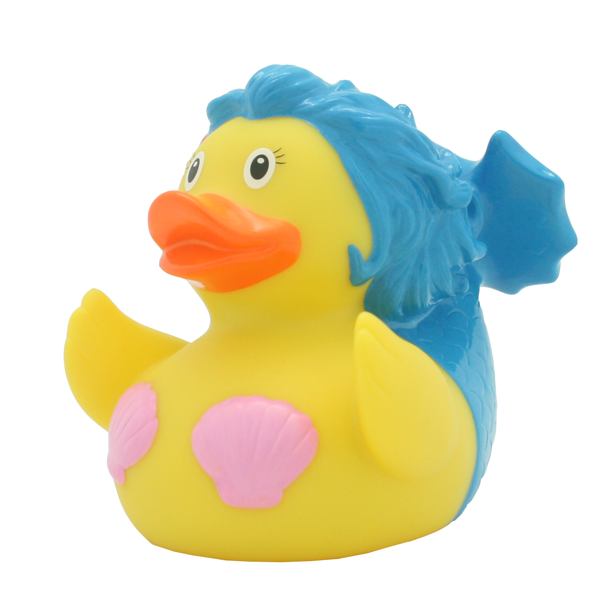 Lilalu Bath Toy Mermaid Duck - Blue & Yellow