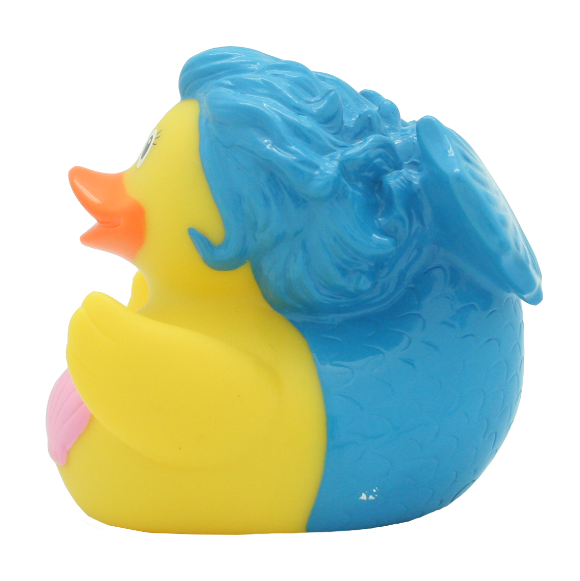 Lilalu Bath Toy Mermaid Duck - Blue & Yellow