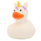 Lilalu Bath Toy Unicorn Duck - White