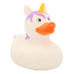 Lilalu Bath Toy Unicorn Duck - White