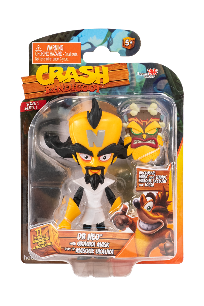 Headst Crash Bandi Action Figure 4.5 Inch - 5Asst