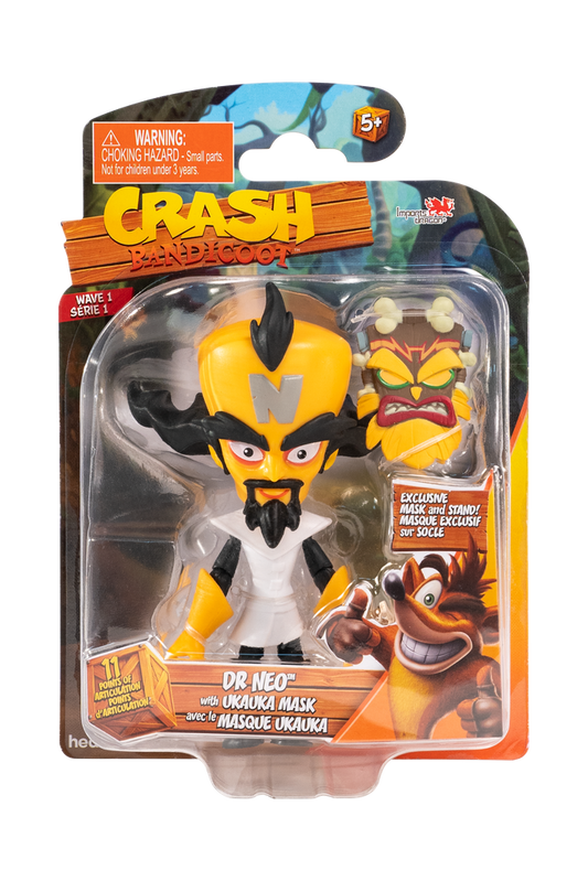 Headst Crash Bandi Action Figure 4.5 Inch - 5Asst