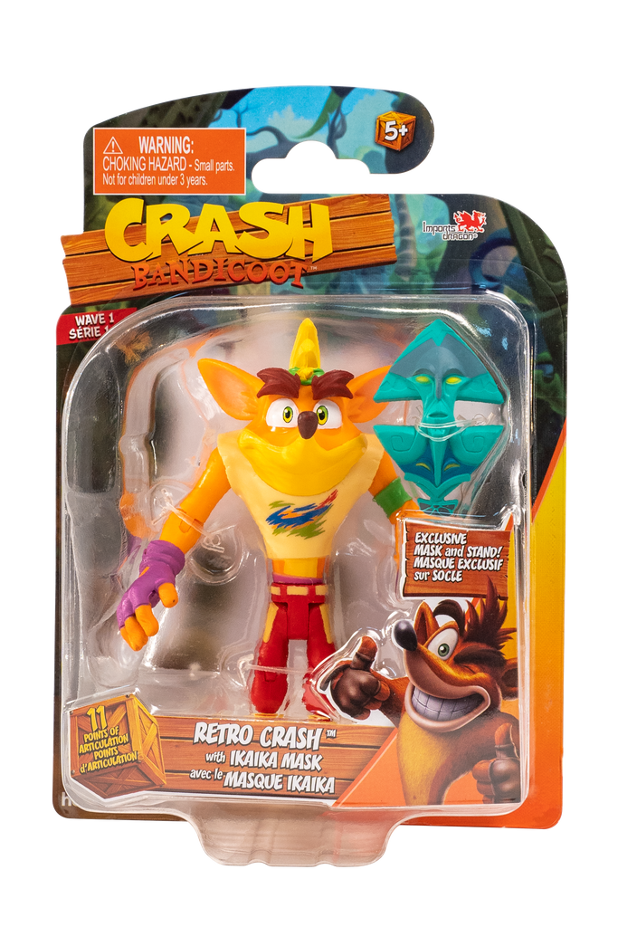 Headst Crash Bandi Action Figure 4.5 Inch - 5Asst