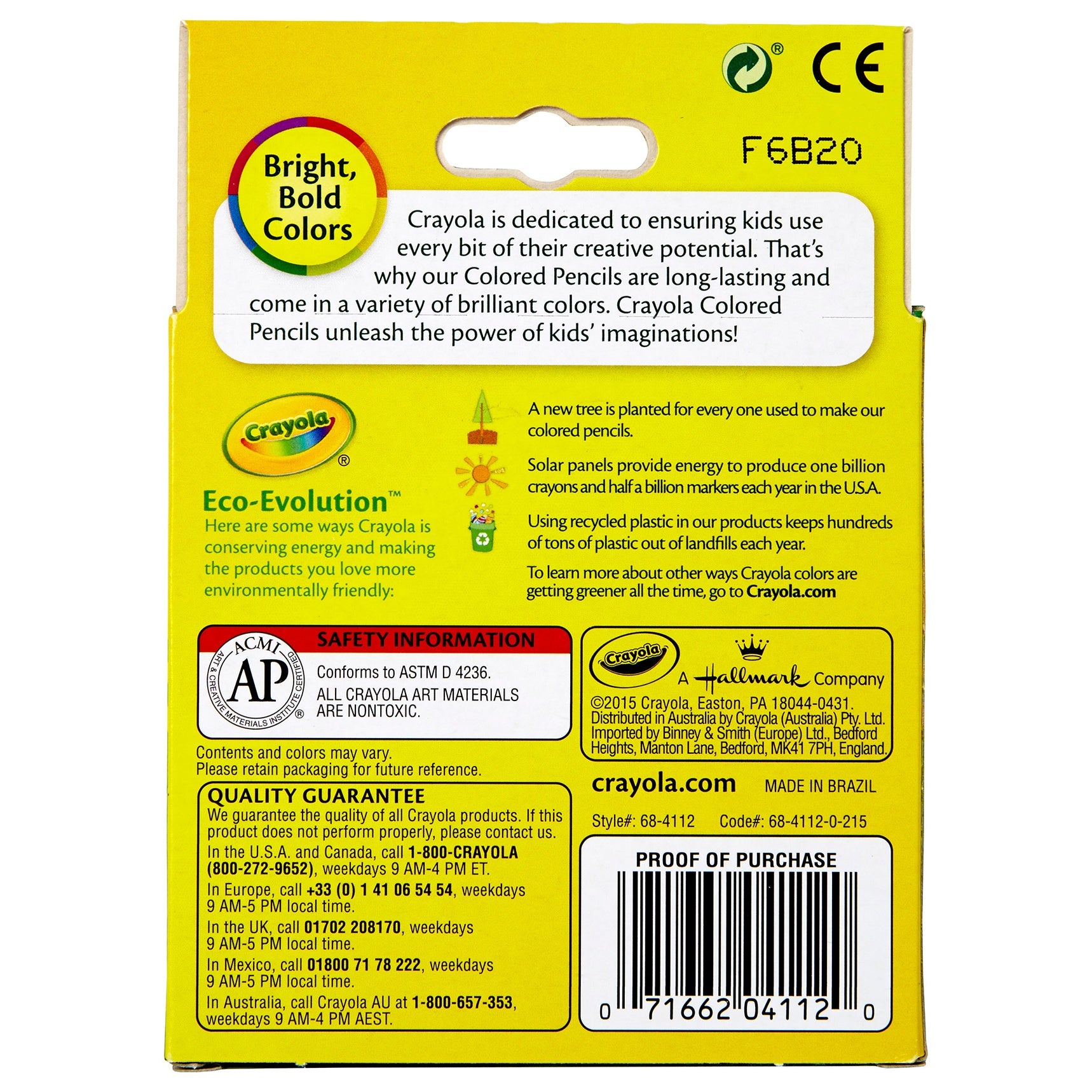 Crayola Colored Short Pencils - Pack of 12 - Laadlee