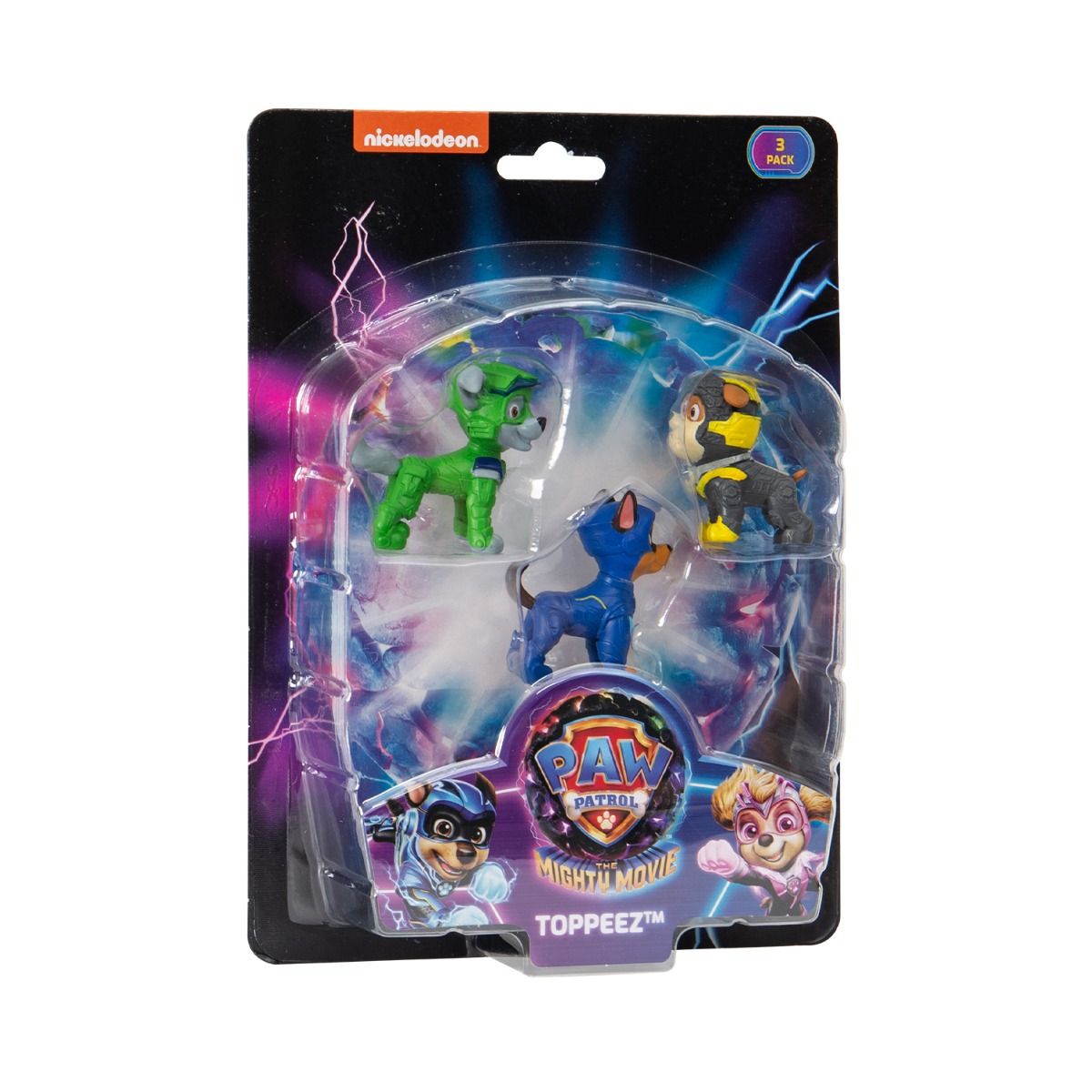 Paw Patrol: The Mighty Movie Pencil Toppers - Pack of 3  (Assorted) - Laadlee