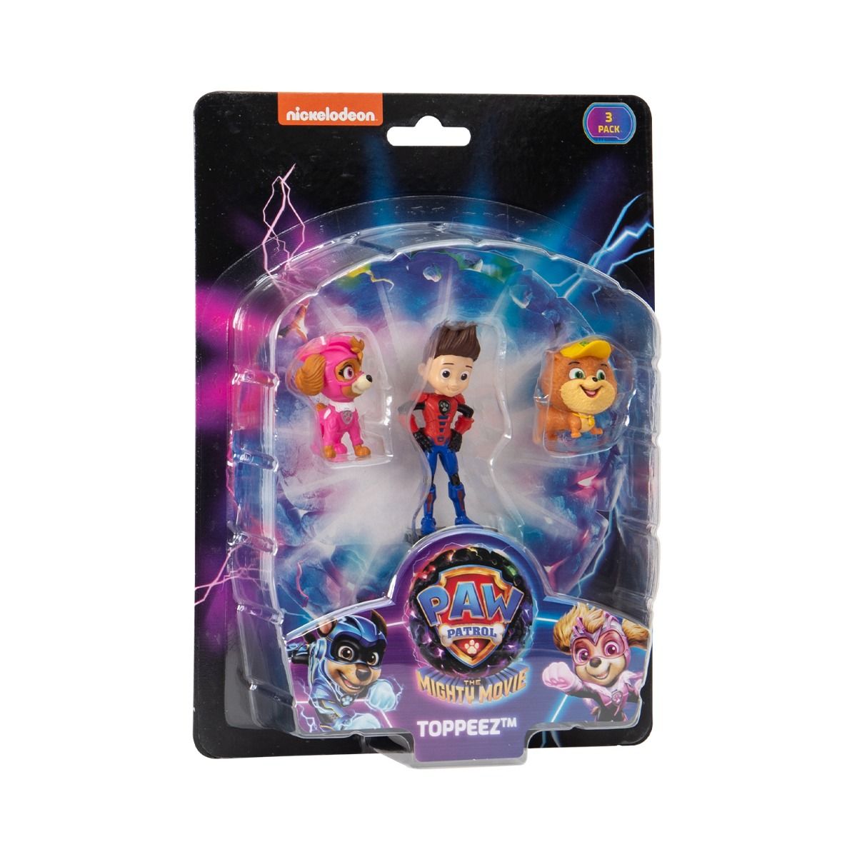 Paw Patrol: The Mighty Movie Pencil Toppers - Pack of 3  (Assorted) - Laadlee