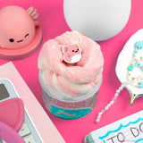 Squishmallows Scented Cloud Slime Jar with Character Toppers - Archie