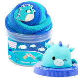 Squishmallows Scented Cloud Slime Jar with Character Toppers - Tatiana
