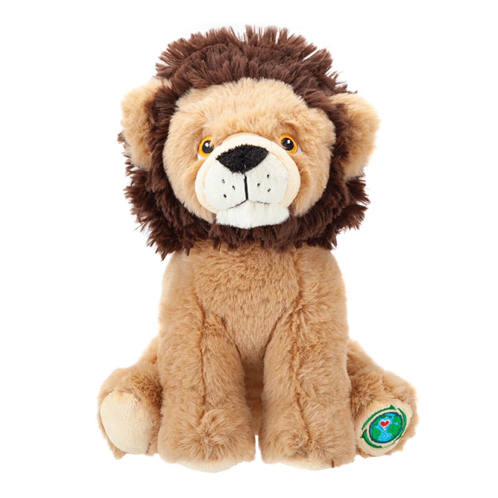 Your Planet 9" Eco Plush Wildlife - Lion - Laadlee