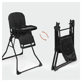 Hauck Sit N Go Compact Folding High Chair - Black