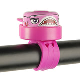 Crazy Safety Bicycle Bell Shark - Pink - Laadlee